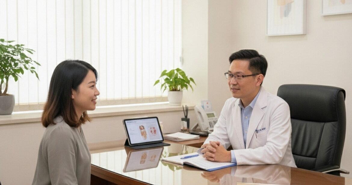 吳芮醫師細說AMT治療的舒適度與便利性，強調不需住院。
