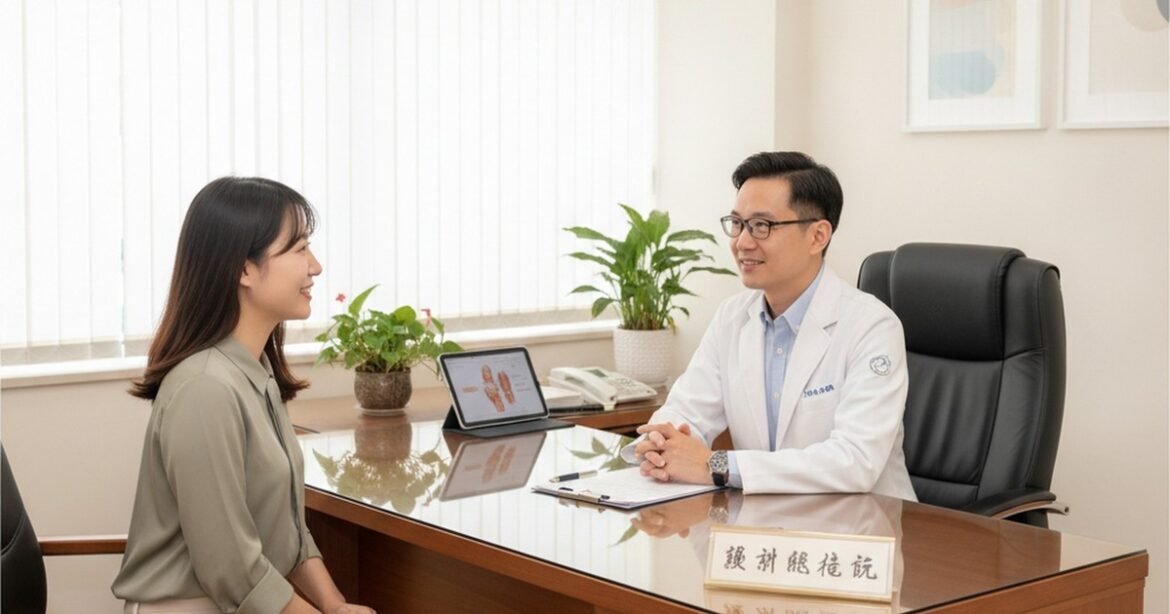 吳芮醫師講解大腸水療如何納入術後照護流程