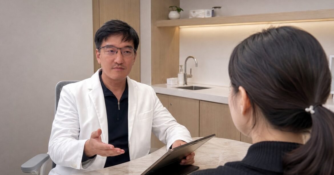 吳芮醫師療程說明推薦，破解臉頰凹打電音波迷思。